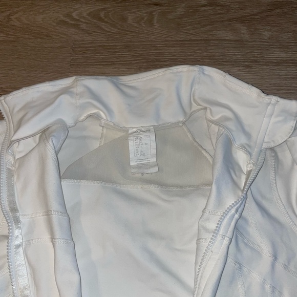 White Workout Jacket - Picture 2 of 3